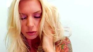 Brooke, The Naughty Milf Pornstar, Plays With Her Big Tits And Pussy In Solo Nude Scene