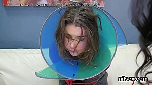 i wacky teen 18+ got taken to butt hole asylum for painful anal therapy