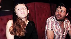 Lola takes her first two cocks