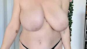 horny granny uses bbc for cunt and tittyfuck?