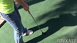 Lovely teen Nikki Lavay in hardcore pov sex.