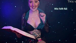 Miss Faith Rae says, 'Follow these chastity instructions for your horny pet orgasm'