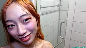 Pale Asian Girl Craves Big Cock