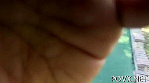 Lovely teen Nikki Lavay in hardcore pov sex.