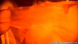 In this erotic dance, the brunette lets her true feelings show