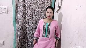 Horny Desi Bhabhi Enjoys Rough Sex