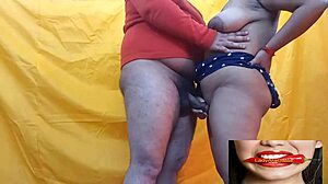 Desi bhabhi enjoys intimate encounter with rough passion