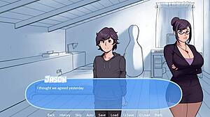 Happy Puppies Play in Snow Daze