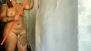 Redhead Wife Calls Plumber For Blowjob