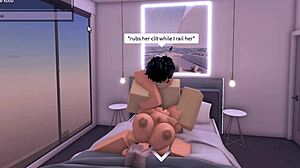 Horny Roblox Slut Links Up For Public Condo Session.