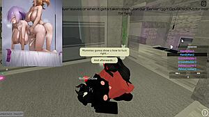 Moth Feels Intense Pleasure As Huge Futa Cock Drills Deeply