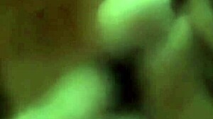 Mexican girlfriend squirts in homemade creampie with piercing