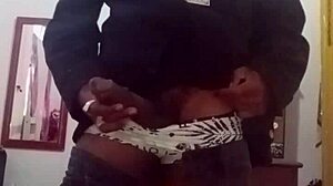 Big Black Dick in Retro Group Sex