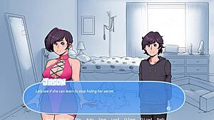 Happy Puppies Play in Snow Daze