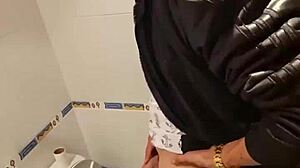 I fucked in the toilet with my mother-in-law