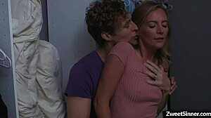 Hot Latina Babe Vanessa Sky Bangs Black Stud Ricky Johnson Swallowing Large Black Cock Riding Hard