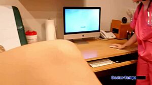 stefania mafra's entrance physical at tampa university, she's spreading for the doctor in humiliation pov 😏