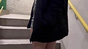 Me Folle a Mi Vecina Argentina por el Ascensor