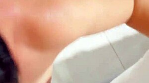 Novinha Sucks Dick Eagerly Hidden from Parents in Next Room