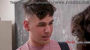 she shouldn't but she did teacher lets student ass fuck her