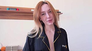 stepdaughter fucks stepdad to skip college but goes anyway