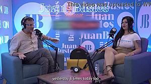 i'm antonella jones, bent over for this monster cock in my podcast