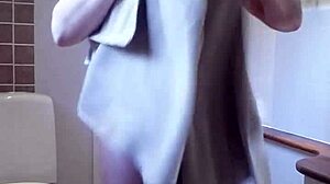 I enjoy my shower time with Chris.