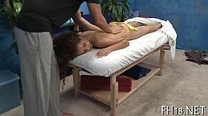 Therapist says, 'This massage will help with your sex therapy.'