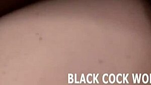 Watch me suck and fuck this total stranger with big black cock