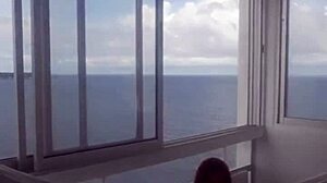 i lick petite latina's shaved pussy non-stop, tasting juices