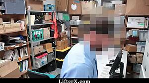 Watch this young girl give up her pussy to the cop for free stuff?