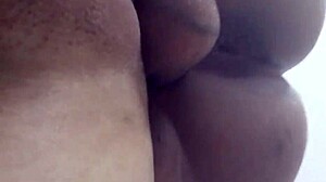 Curvy Pregnant Woman Feels Intense Orgasm From Neighbor's Creampie