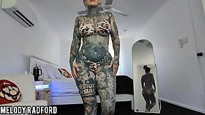 Milf Tries On Bikini With Led Butt Plug