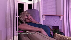 Eighteen-year-old guy fucks babysitter at home