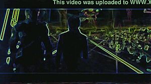 Huge BBC Penetrates Petite Latino Step Sister Stuck In Washing Machine