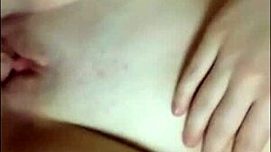 i made the squirting teen cum hard by shagging her pussy to orgasm in this homemade video