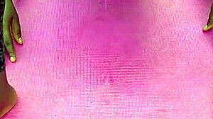 ebony milf does morning workout with pussy spread and big black cock