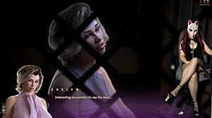 in apocalust ep 17, boobs pop out at the movies 😏