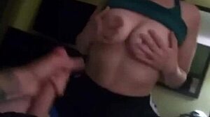 Sexy Ex Swallows Monster Cock And Sucks Big Tits While Cumming