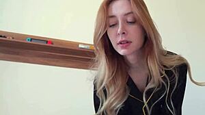 stepdaughter fucks stepdad to skip college but goes anyway