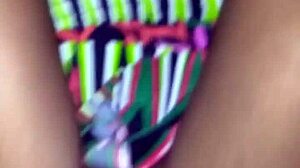 ebony slut gets creamy pussy from monster cock