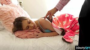 nanny cam caught anya olsen using her pussy to save her job