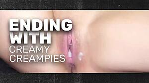 Hot Blonde Babe In Gangbang Gets Pussy Creampied In Cowgirl And Missionary