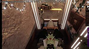 Hot Girl Gets Fucked Through Rip in Her Jeans 🔥