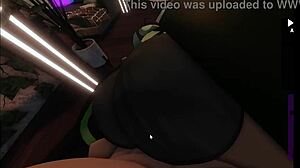 Hot Girl Gets Fucked Through Rip in Her Jeans 🔥