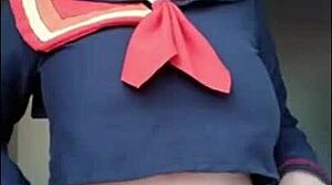 alinorac nude topless big tits on display.