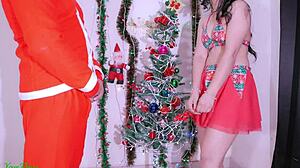 Desi Teen Priya Hard Fucked by Fake Santa