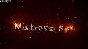 Mistress Kym teases sub's nipples 😈