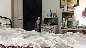 white slut in corset doggy style fuck