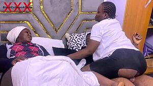 i'm in hot threesome with big tit's in dorm, watch it